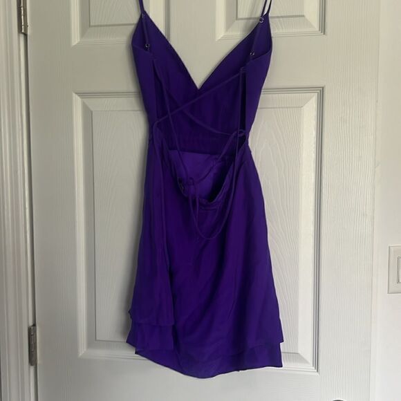 Purple Jennifer Hope Dress - Size 2 - Worn Once - Excellent Condition - Picture 6 of 6